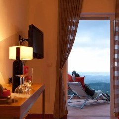 Отель Vilafoîa AL 3* Стандартный номер двуспальная кровать фото 3