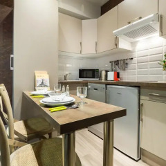 Отель Azur City Home Улучшенная студия с различными типами кроватей фото 6