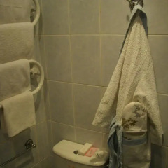 Отель Centro Apartamentai ванная