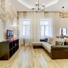 Апартаменты Apartments Vesta in Grivtsova Pereulok Санкт-Петербург комната для гостей фото 5