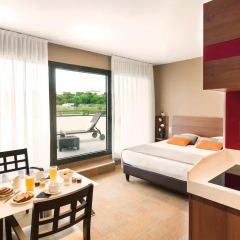 Hotel Lyon Métropole 4* Семейные апартаменты с двуспальной кроватью фото 3