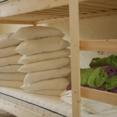 Гостиница Localhostel Кровать в общем номере с двухъярусной кроватью фото 9