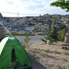 Отель Kapadokya Karşı Bağ Camping Ургуп спортивное сооружение