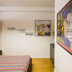 Отель Brightest Loft Stibbert Museum комната для гостей