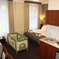 Отель City Center Rooms 3* Стандартный номер с различными типами кроватей фото 9