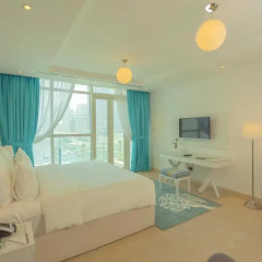 Отель Jannah Marina Bay Suites Студия Делюкс с различными типами кроватей фото 4