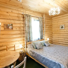 Hotel LogHouse Стандартный номер двуспальная кровать фото 21