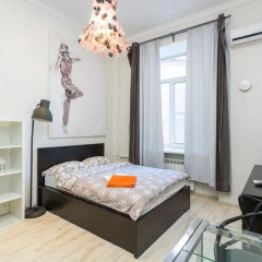 Апартаменты Four Squares Apartments on Tverskaya Студия с различными типами кроватей фото 6