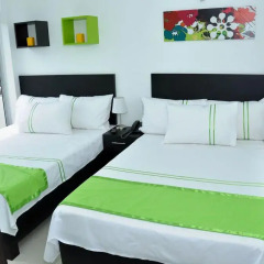 Hotel Colours 2* Стандартный номер с 2 отдельными кроватями фото 3