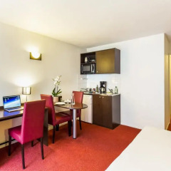 Отель Aparthotel Adagio access Vanves Porte de Versailles 3* Студия с различными типами кроватей фото 6