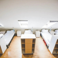 Hostel Jamaika Кровать в общем номере с двухъярусной кроватью фото 11