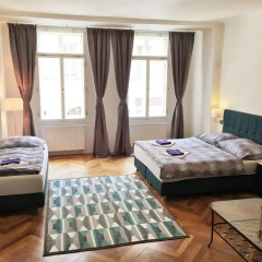 Апартаменты Janalex Apartments Wenceslas Square комната для гостей фото 3