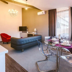Гостиница Apart-Hotel Simpatiko в Тюмени отзывы, цены и фото номеров - забронировать гостиницу Apart-Hotel Simpatiko онлайн Тюмень комната для гостей фото 5