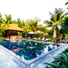 Отель Riverside Bamboo Resort Hoi An бассейн фото 2