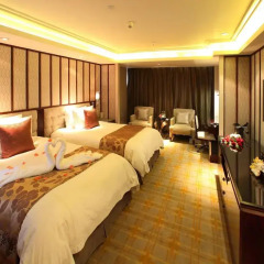 Shan Dong Hotel 4* Улучшенный номер с 2 отдельными кроватями фото 12