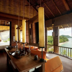 Отель Six Senses Yao Noi Вилла с различными типами кроватей фото 12