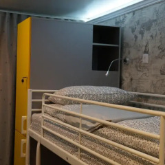 Хостел Обской Кровать в общем номере двухъярусные кровати фото 3