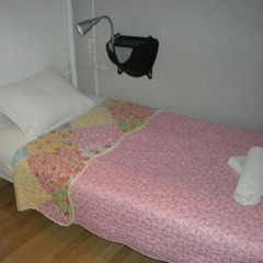 Отель Residencial Limas Кровать в общем номере с двухъярусной кроватью