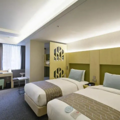 aFIRST Hotel Myeongdong 3* Стандартный семейный номер с двуспальной кроватью фото 5