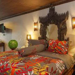 Отель Tropica Bungalow Resort 3* Семейный номер Делюкс с различными типами кроватей фото 17