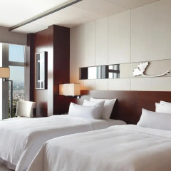 The Westin Pazhou Hotel Номер Делюкс с различными типами кроватей фото 9