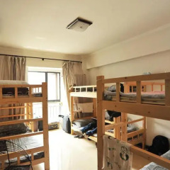 Отель Xian Ruyue Inn 2* Кровать в мужском общем номере с двухъярусной кроватью фото 3