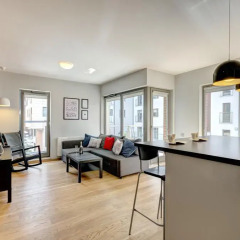 Апартаменты Apartinfo Waterlane Apartments комната для гостей фото 3