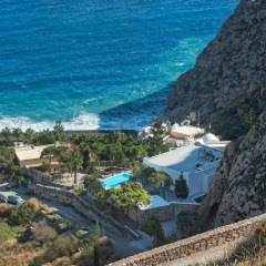 Отель Villa Adrali Греция, Остров Санторини - отзывы, цены и фото номеров - забронировать отель Villa Adrali онлайн пляж