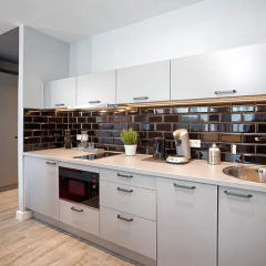 Апартаменты Mloft Apartments Munchen Мюнхен в номере фото 10