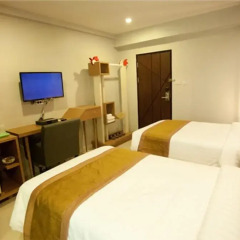 SF Biz Hotel 3* Номер Делюкс с различными типами кроватей фото 10