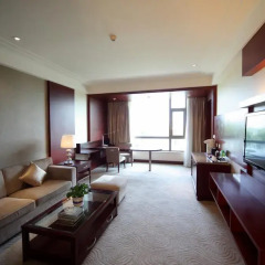 Tongli Lakeview Hotel 5* Представительский люкс с различными типами кроватей фото 2