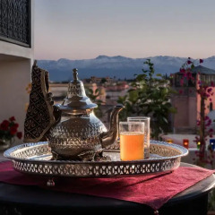 Отель Ночлег и завтрак Riad Star Марокко, Марракеш - отзывы, цены и фото номеров - забронировать отель Ночлег и завтрак Riad Star онлайн балкон