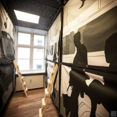 Copenhagen Backpackers Hostel Кровать в общем номере с двухъярусной кроватью фото 3