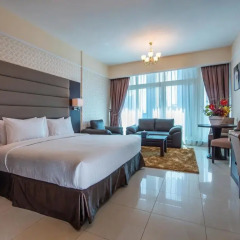 Emirates Grand Hotel Apartments 4* Студия с различными типами кроватей фото 3