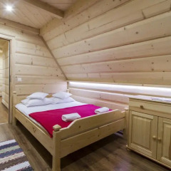 Отель udanypobyt Dom Bright House Косцелиско комната для гостей фото 2