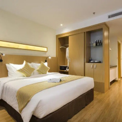Отель StarCity Nha Trang 4* Студия с различными типами кроватей фото 11