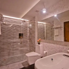 Отель Nora Beach Resort & Spa 4* Номер Делюкс с различными типами кроватей фото 11