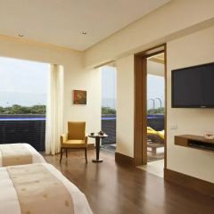 Отель The Oberoi Gurgaon комната для гостей фото 3
