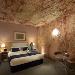 Desert Cave Hotel 3* Стандартный номер с различными типами кроватей фото 14