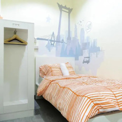 I-Sleep Silom Hostel Номер Делюкс с различными типами кроватей фото 7