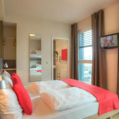 MEININGER Hotel Frankfurt/Main Messe 3* Стандартный номер с различными типами кроватей фото 2