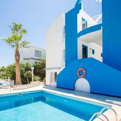 Отель Estel Blanc Apartaments - Adults Only Испания, Кала-эн-Форкат - отзывы, цены и фото номеров - забронировать отель Estel Blanc Apartaments - Adults Only онлайн бассейн фото 2
