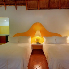 Отель Riviera Maya Suites Бунгало с различными типами кроватей фото 31
