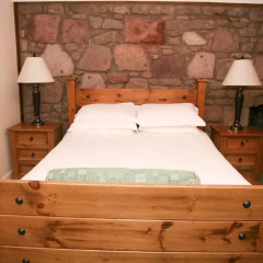 Отель Broomhall Castle 3* Стандартный номер двуспальная кровать фото 8