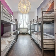 3City Hostel Кровать в общем номере с двухъярусной кроватью фото 4