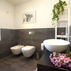 Отель Roommo Quiet in Florence Porta Romana Флоренция ванная