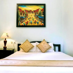 Отель Han Thuyen Homestay 3* Улучшенный номер с различными типами кроватей