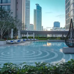 Отель Bangkok Marriott Marquis Queen's Park бассейн фото 3