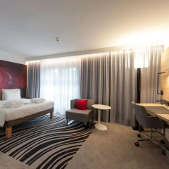 Отель Novotel Muenchen City Германия, Мюнхен - 11 отзывов об отеле, цены и фото номеров - забронировать отель Novotel Muenchen City онлайн комната для гостей фото 16