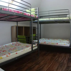 Хостел Кислород O2 Home Кровать в общем номере с двухъярусной кроватью фото 40